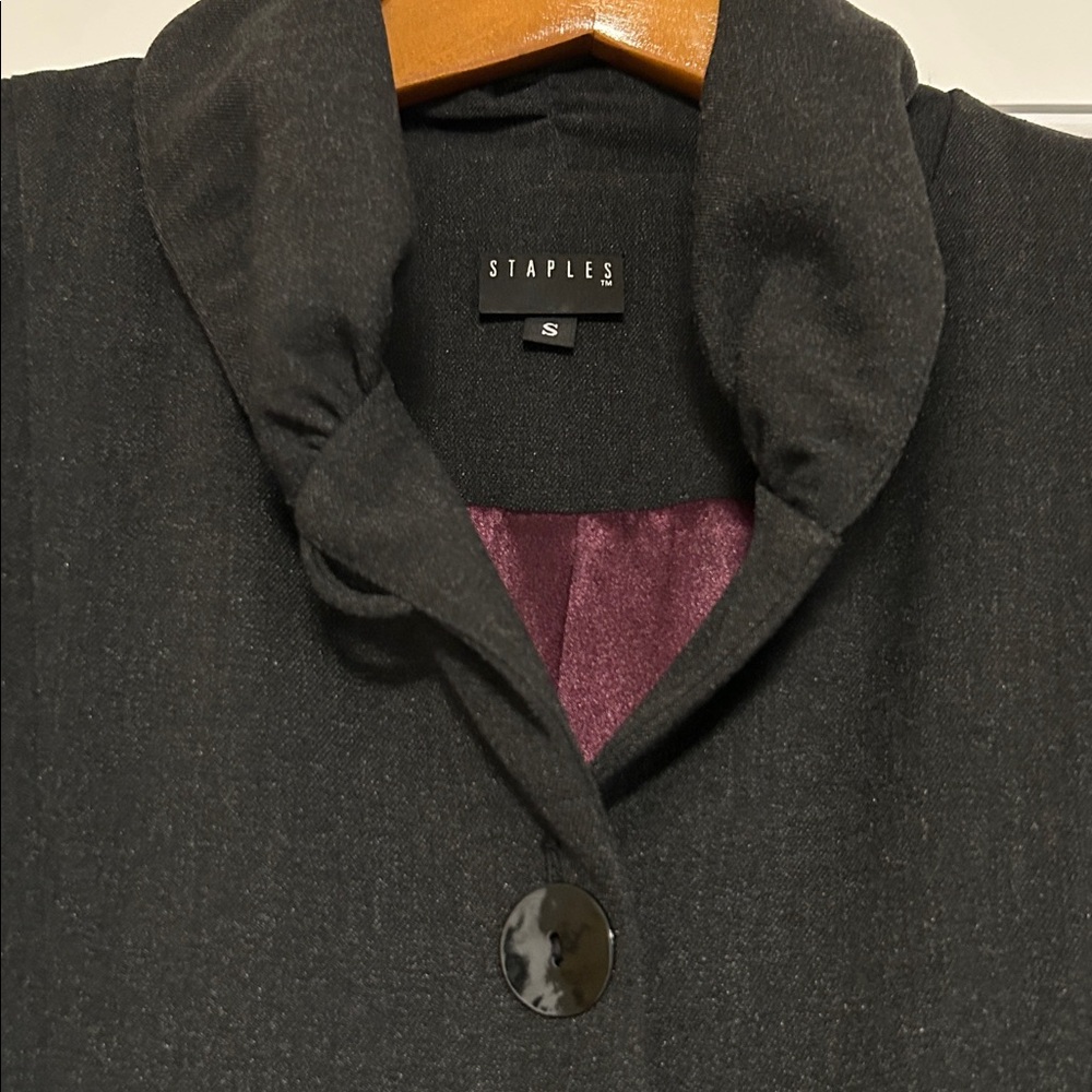 Made in USA Black Stylish Coat